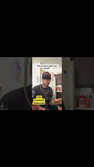 When they ask if will you ever admit your wrong… tiktoks shorts viral videos skits comedy