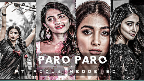 Paro ft pooja Hegde hdr edit