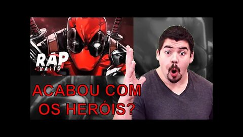 REACT Mercenário Imortal Deadpool (Marvel) Kaito - MELHOR DO MUNDO