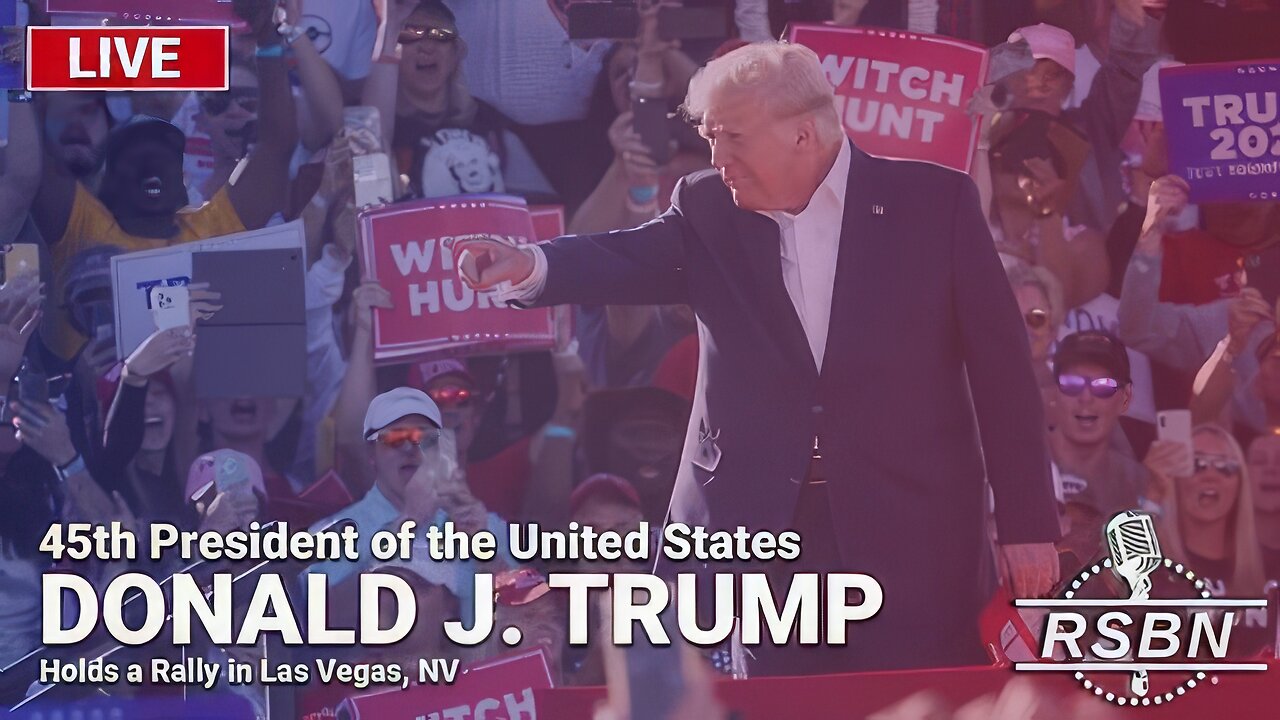 LIVE: President Donald J. Trump Holds a Rally in Las Vegas, NV - 6/9/24