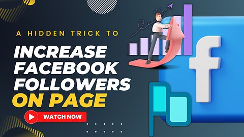 Have Facebook? A Hidden Trick | To Get More Followers On Your Facebook Page | I Bet You Didn’t Know