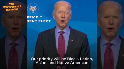 Biden's Unity: 'Our priority will be Black, Latino, Asian, and Native American owned businesses'.