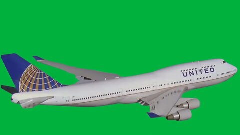 747 boeing GREEN SCREEN EFFECTS/ELEMENTS