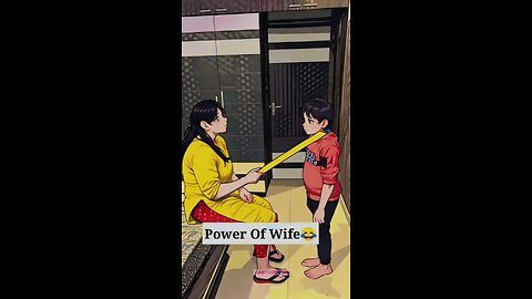 Power of wife 😉😉