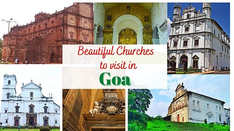 Old Goa | Churches in Goa | Places to visit in Goa | Exploring Churches - Goa | India