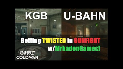 Getting TWISTED in GUNFIGHT w/MrKadenGames! (Call of Duty: Black Ops Cold War)