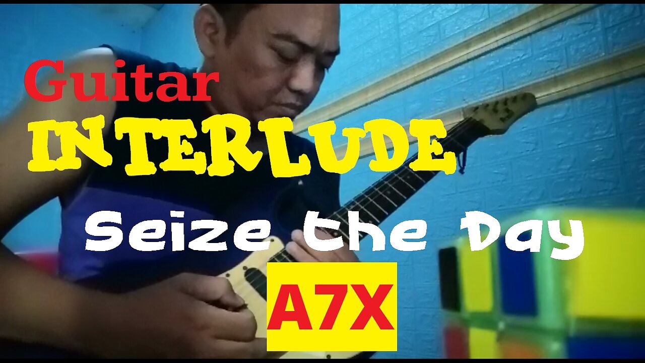 Not A Musician - Avenged Sevenfold - Seize the Day Guitar Interlude Cover