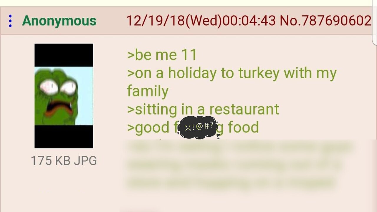 Turkey Holiday 🦃 - 4Chan Greentext Stories