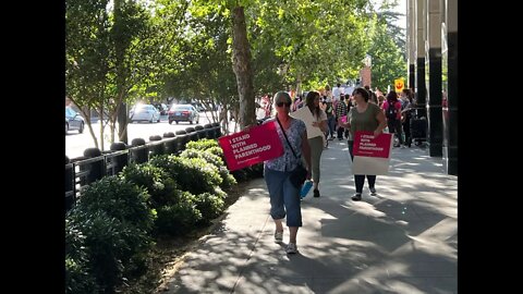 🔴LIVE: Raw Footage - Abortion Rally - Downtown Sacramento, CA Tuesday May 3rd Part 2