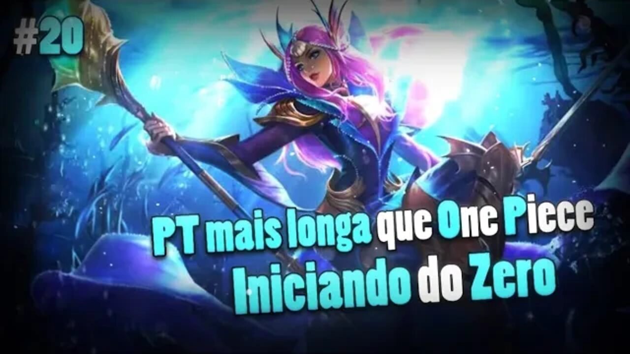 É IMPRESSÃO MINHA OU AS PTS ESTÃO CADA VEZ MAIS LONGAS? • INICIANDO DO ZERO #20| Mobile Legends