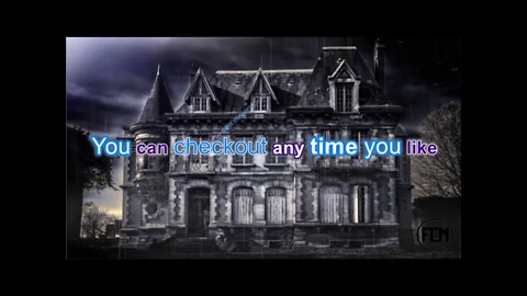 The Eagles - Hotel California - Karaoke