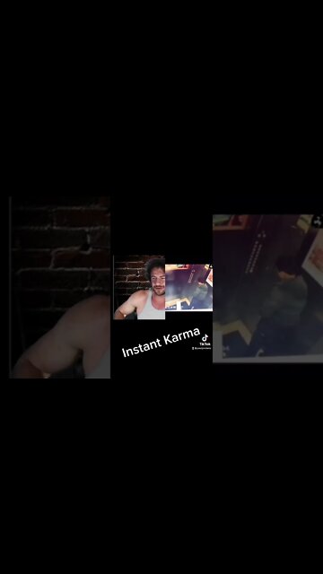 Instant karma for guy peeing in the elevator #shorts