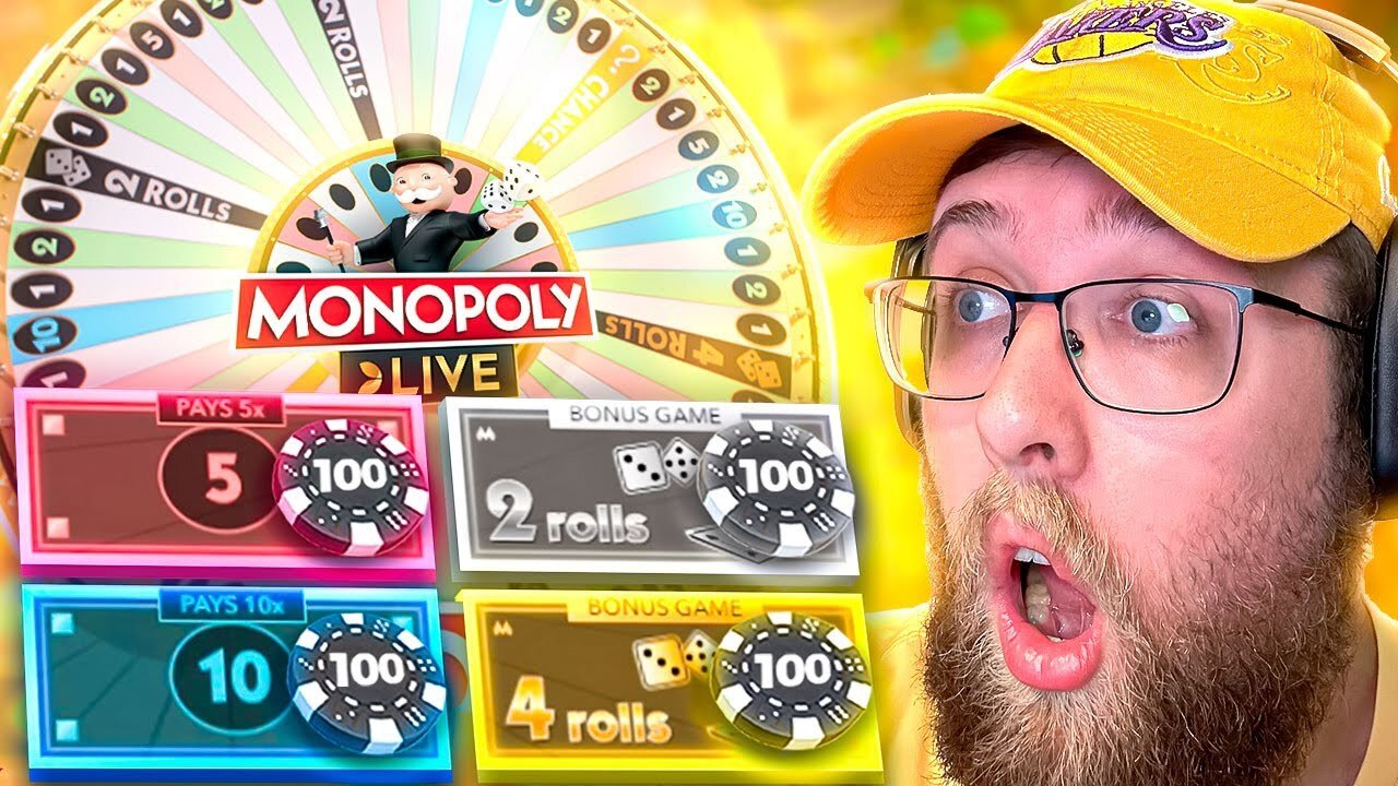 MY NEW STRATEGY ON MONOPOLY LIVE! (BIG BETS)