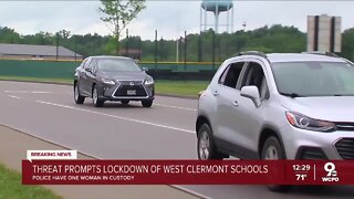 Woman in custody after threat caused lockdowns for all Clermont County schools