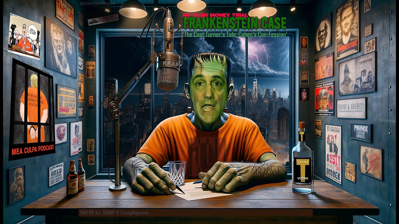 A.I. TRUMP RAP: 'COHEN'S CON-FESSION in the FRANKENSTEIN CASE' by AIRik & ChatGPT