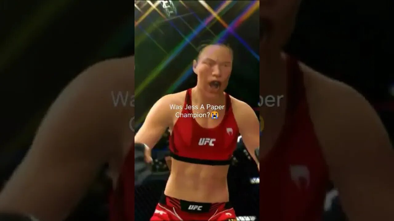 UFC 4 NEW SERIES( Weili Zhang Vs Jessica Andrade ) Jess Had The BELT For 300 Seconds😳