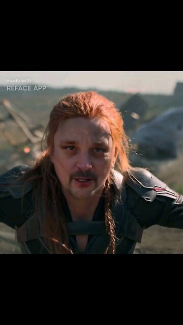 ironmanduck as blackwidow #deepfake #faceswap #shorts #marvel #blackwidow