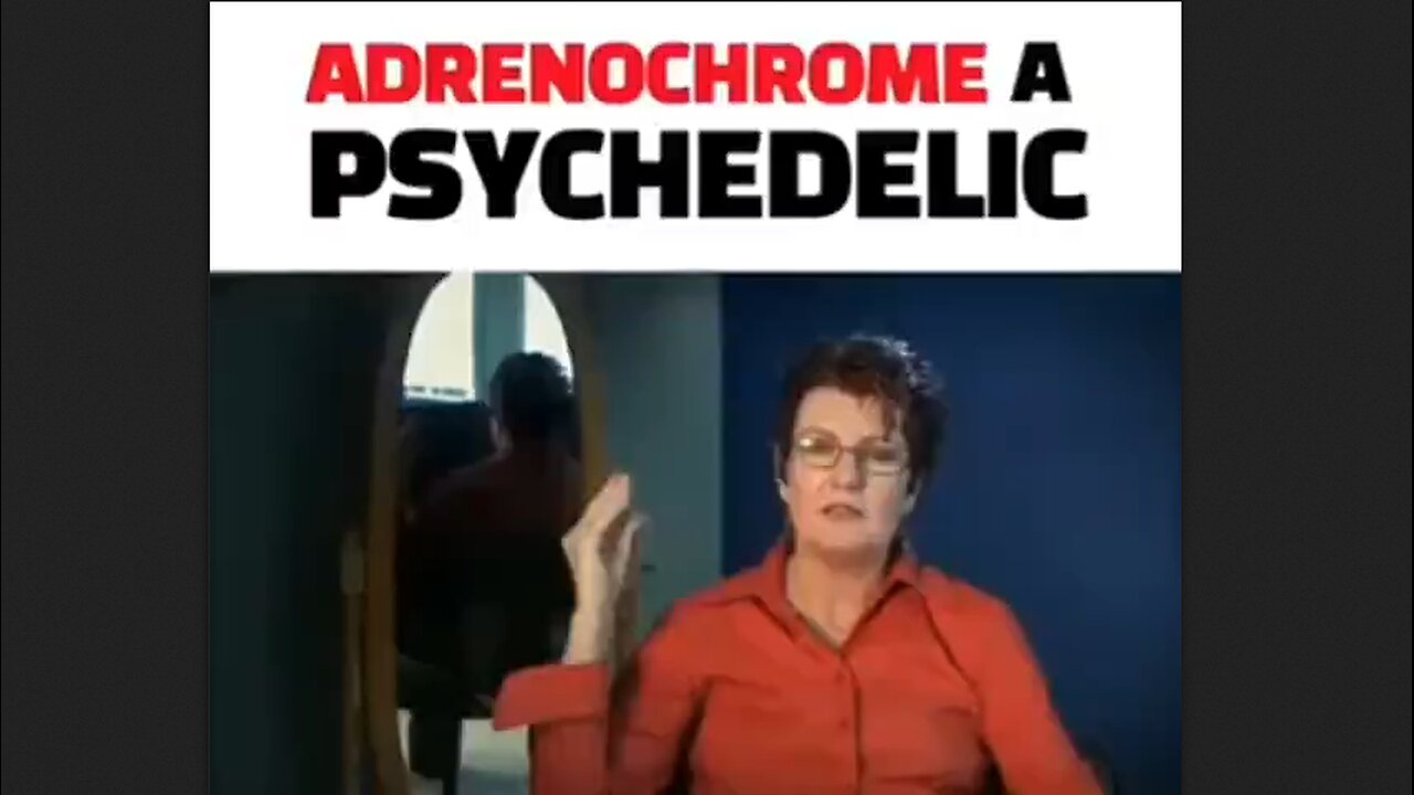 Adrenochrome is a Psychedelic Drug