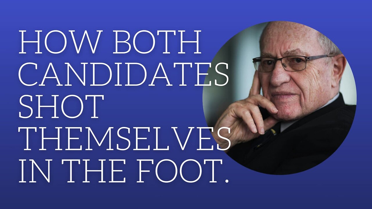 How both candidates shot themselves in the foot.