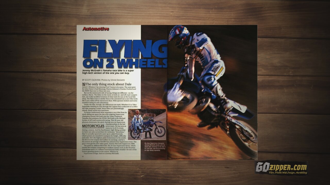 Can you build Jeremy McGraths 2000 Yamaha YZ 250 today?