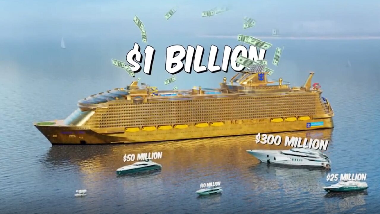 Woww $1 vs $1,000,000,000 Yacht!