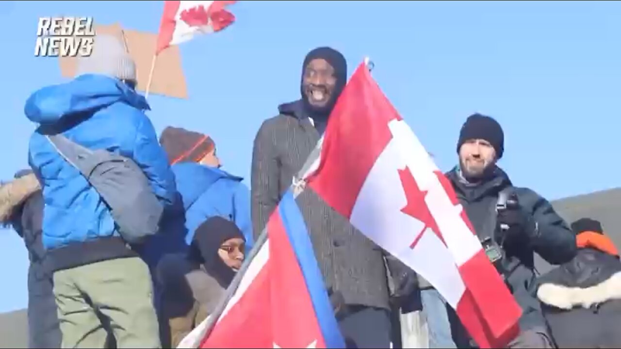 Rebel News Repots From Ottawa Freedom Rally - Stand With Canada