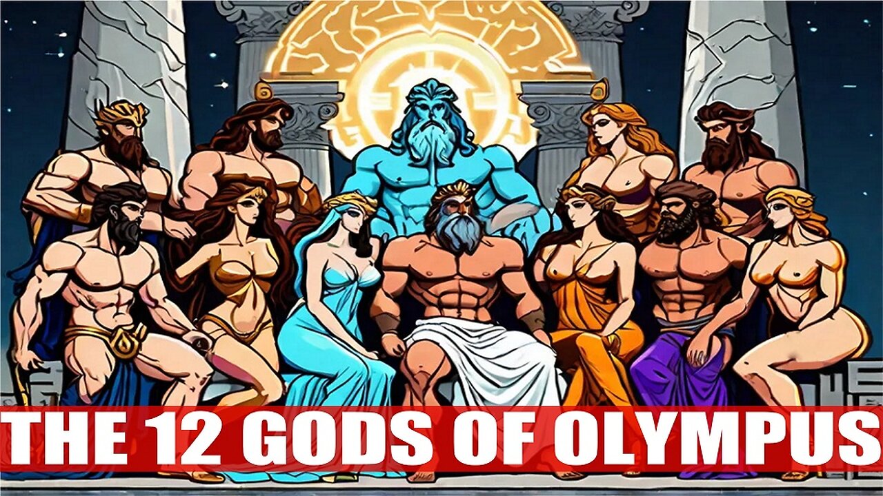 The 12 Gods of Olympus.