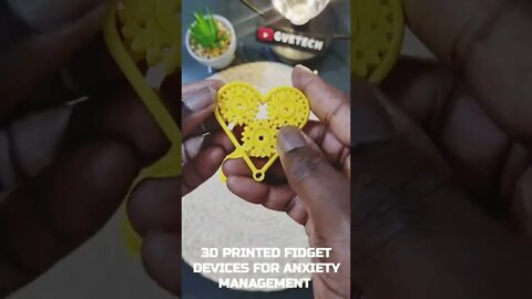 3D Printed Fidget Devices for anxiety relief #shorts #anxietyrelief #fidgettoys #3dprinted