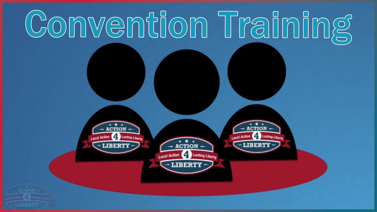 MAKE A DIFFERENCE! Go to YOUR Convention