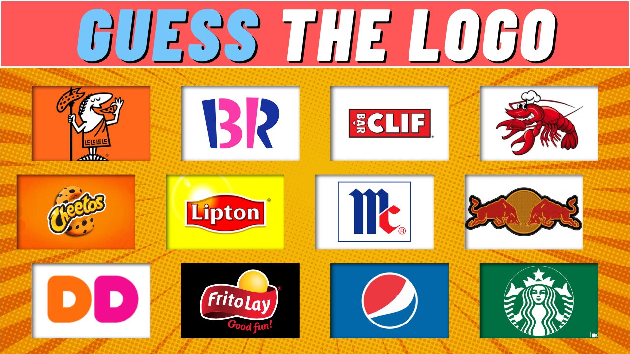 Guess The Logo Quiz - Can You Guess These Food & Drink Logos? Test Your Knowledge!