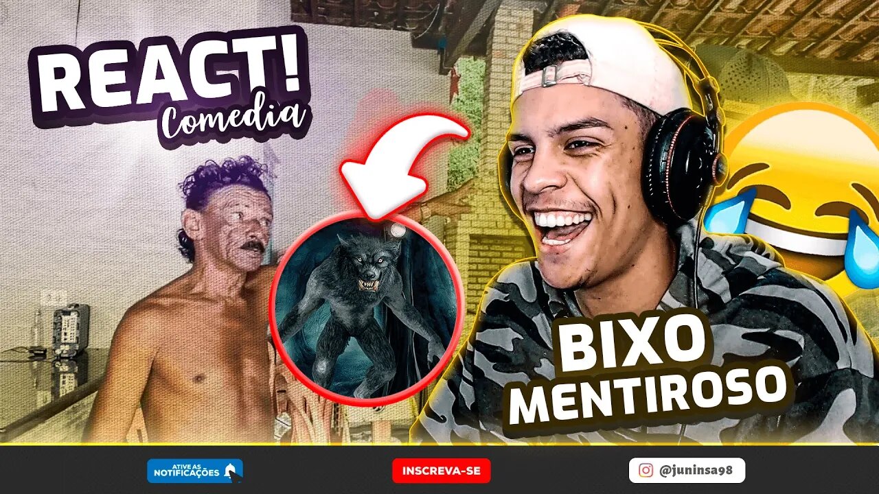 TIRINGA RELATA BRIGA COM LOBISOMEN 😂 [React - Comédia]