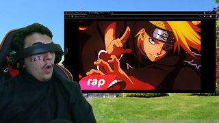 CICLOPE REACT Rap do Deidara (Naruto) - A ARTE É A EXPLOSÃO | NERD HITS