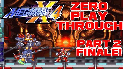 🎮👾🕹 Mega Man X4 - Zero Playthrough - Part 2 Finale! - PlayStation 🕹👾🎮 😎Benjamillion