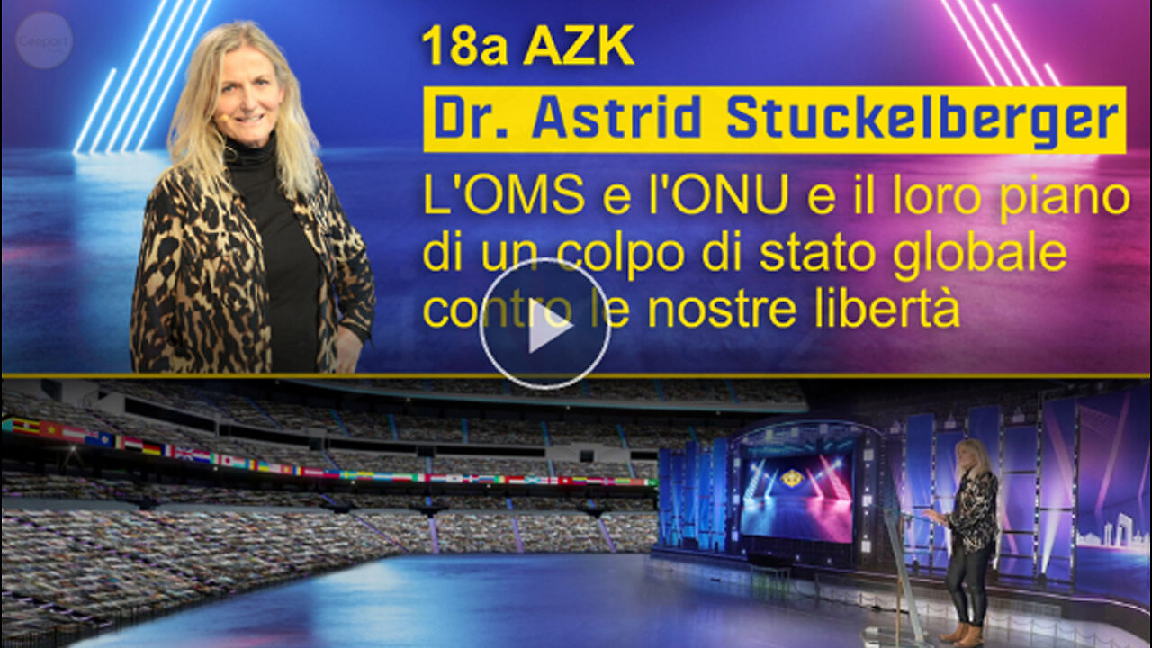 Dr Astrid Stuckelberger L'OMS l'ONU e il loro piano di un colpo di stato