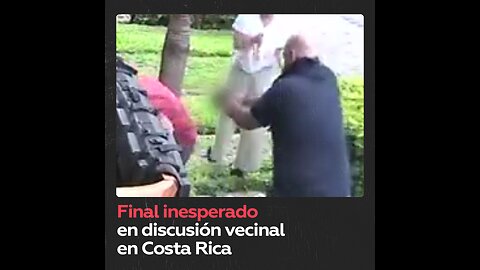 Pelea de vecinos en Costa Rica acaba de la peor manera