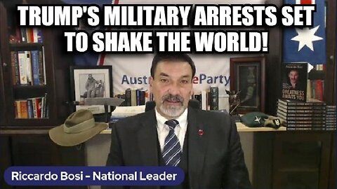 Riccardo Bosi: HUGE UPDATE DEC 2024- Trump's Military Arrests Set to SHAKE the World!