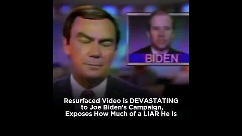 ❗️Listen to the end folks… Biden is a damn liar. Always has been, always will be. (Sound on 🔈)