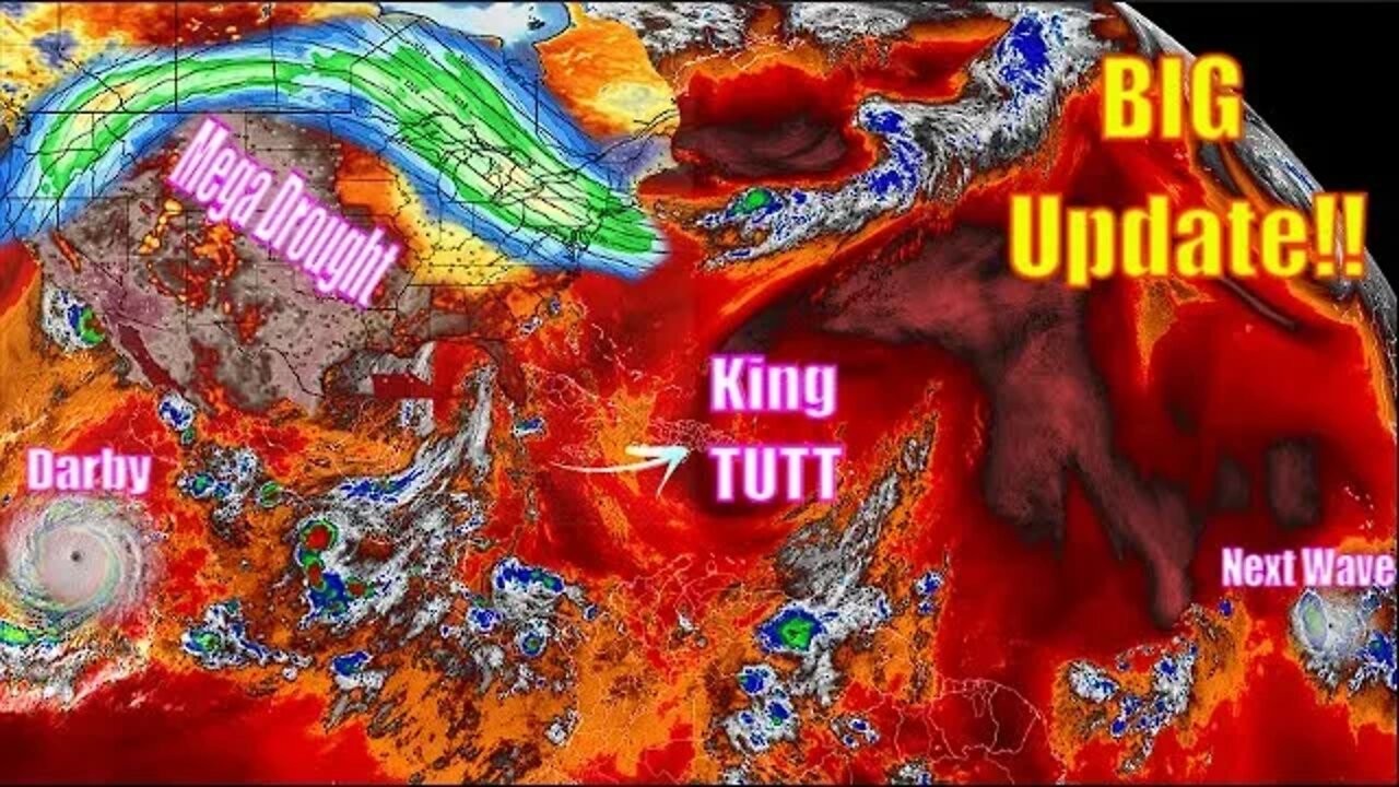 MEGA DROUGHT COMING!! - Latest Tropical Update! - The WeatherMan Plus Weather Channel