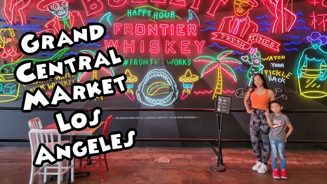 Grand Central Market Los Angeles | Tacos, Burgers, and The Donut Man!