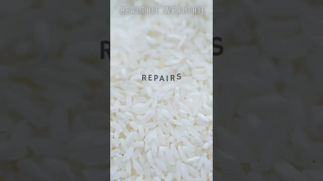 Rice: Why It's Crucial in Your Skin Care Routine || #health || #shorts || #healthy || #healthtips