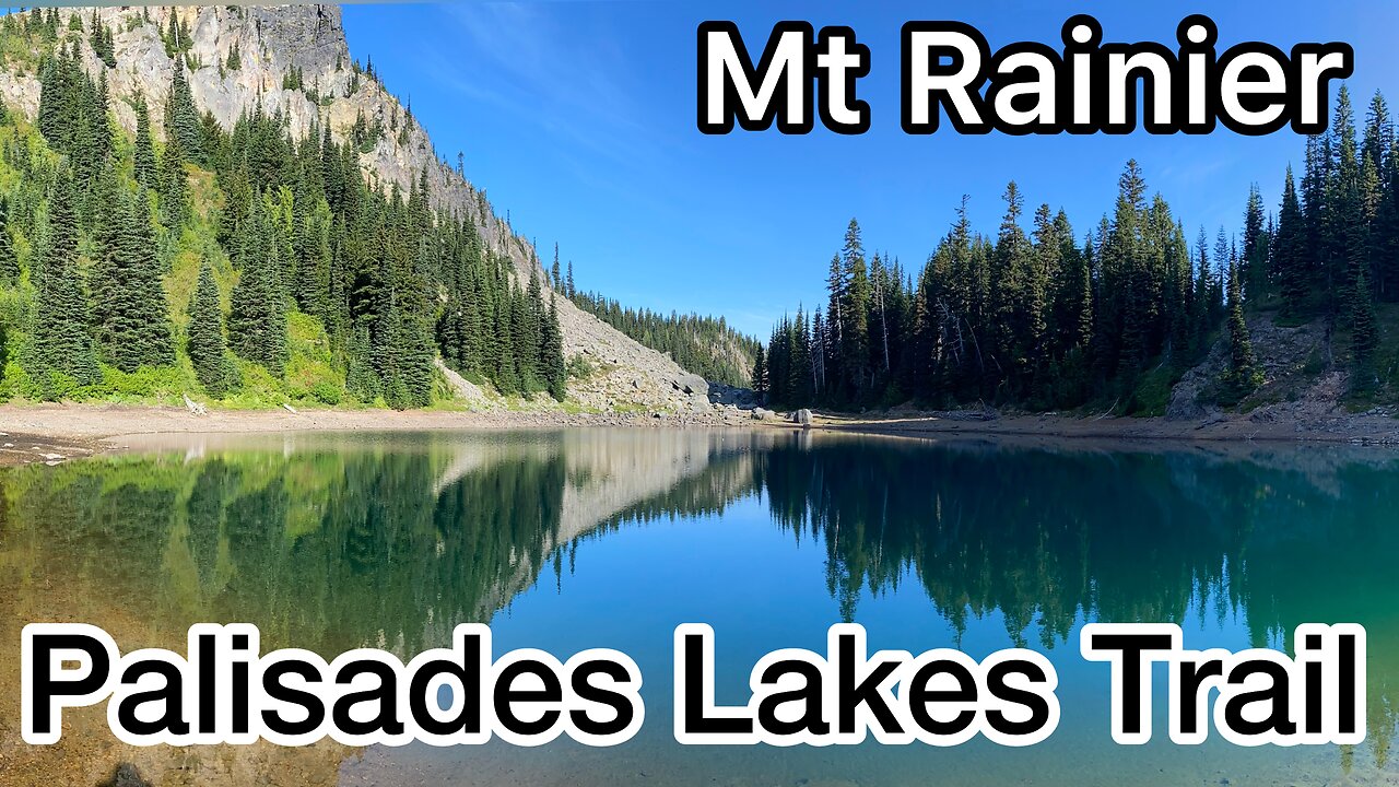 Hike to Palisades lakes Wa