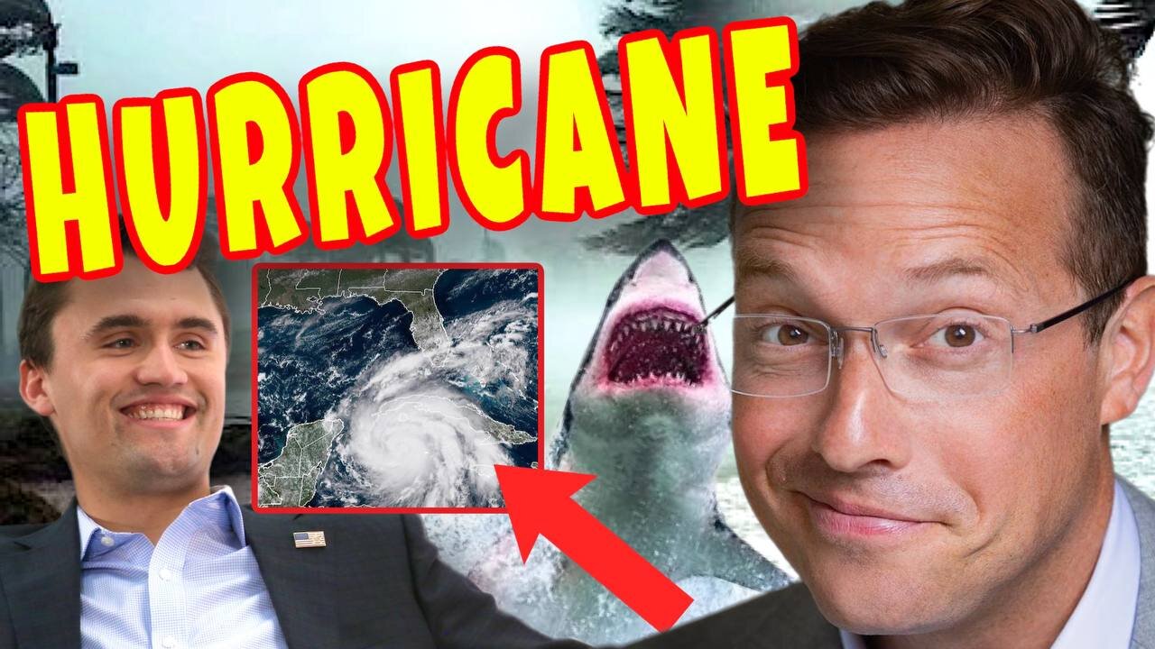 I joined Charlie Kirk LIVE From the Frontlines of HURRICANE IAN in Tampa - This is CRAZY