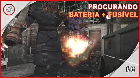 Resident Evil 3 HD Remasterizado Bateria + Fusível #6 - Gameplay PT-BR