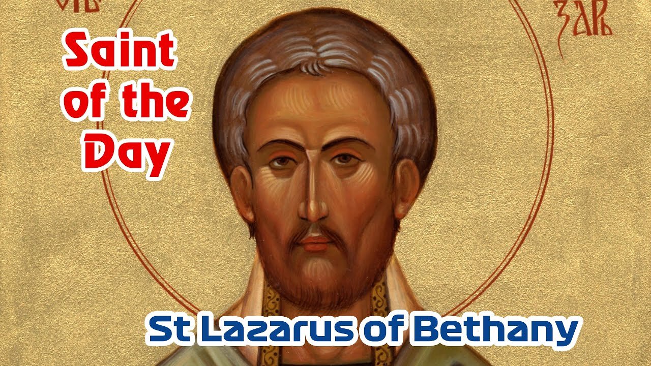 The Life of Saint Lazarus the friend of Jesus