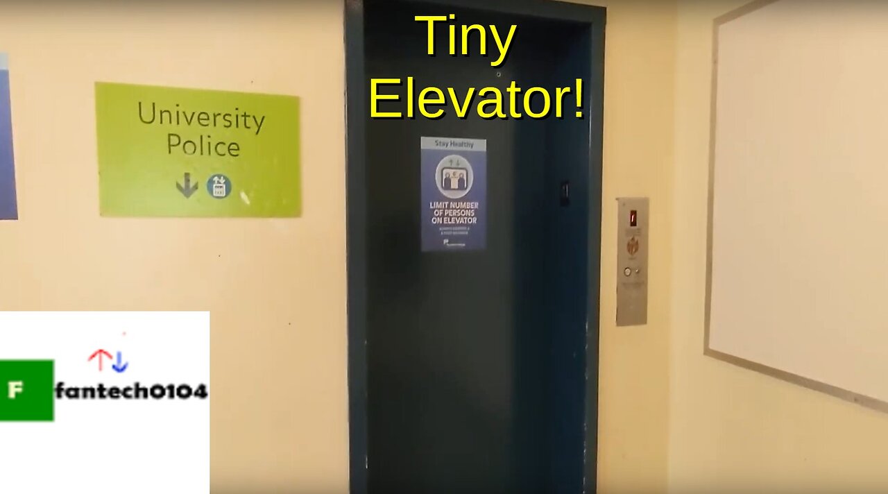 Hydraulic Elevator @ Social Sciences Building - Purchase College - Harrison, New York