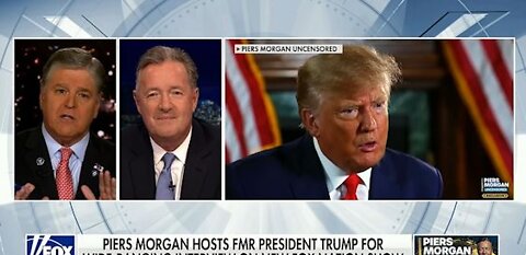 Part 2: Hannity grills Piers Morgan about walking off during a tv interview and other issues