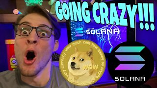 Dogecoin FORMING 🚀 Solana GOING CRAZY!!!