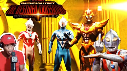 Ultra Galaxy Fight The Destined Crossroad : Prologue HD Reaction