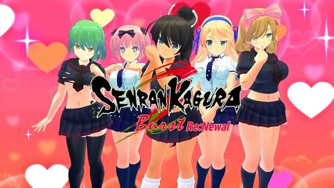 Senran Kagura Burst Re:Newal - Character Intros (PS4)