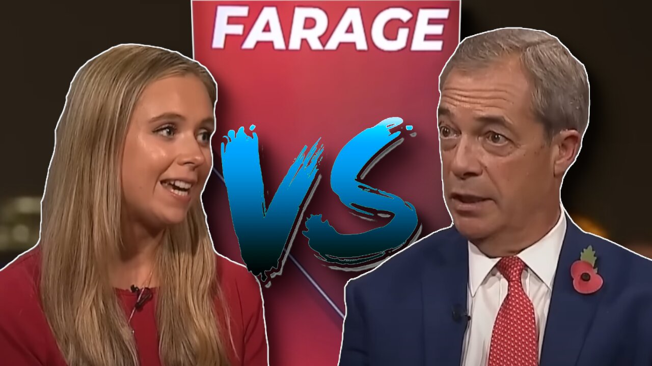 Nigel Farage CLASHES with PETA spokesperson for urging farmers to go vegan